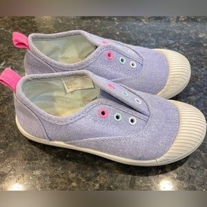 Toddler Girls Cat & Jack blue tennis shoes